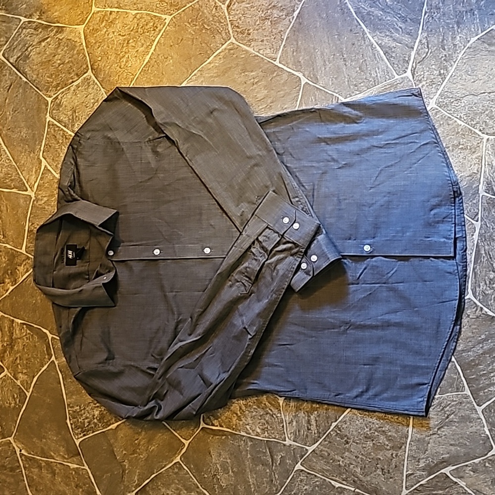 Men's H&M Easy Iron Button Up